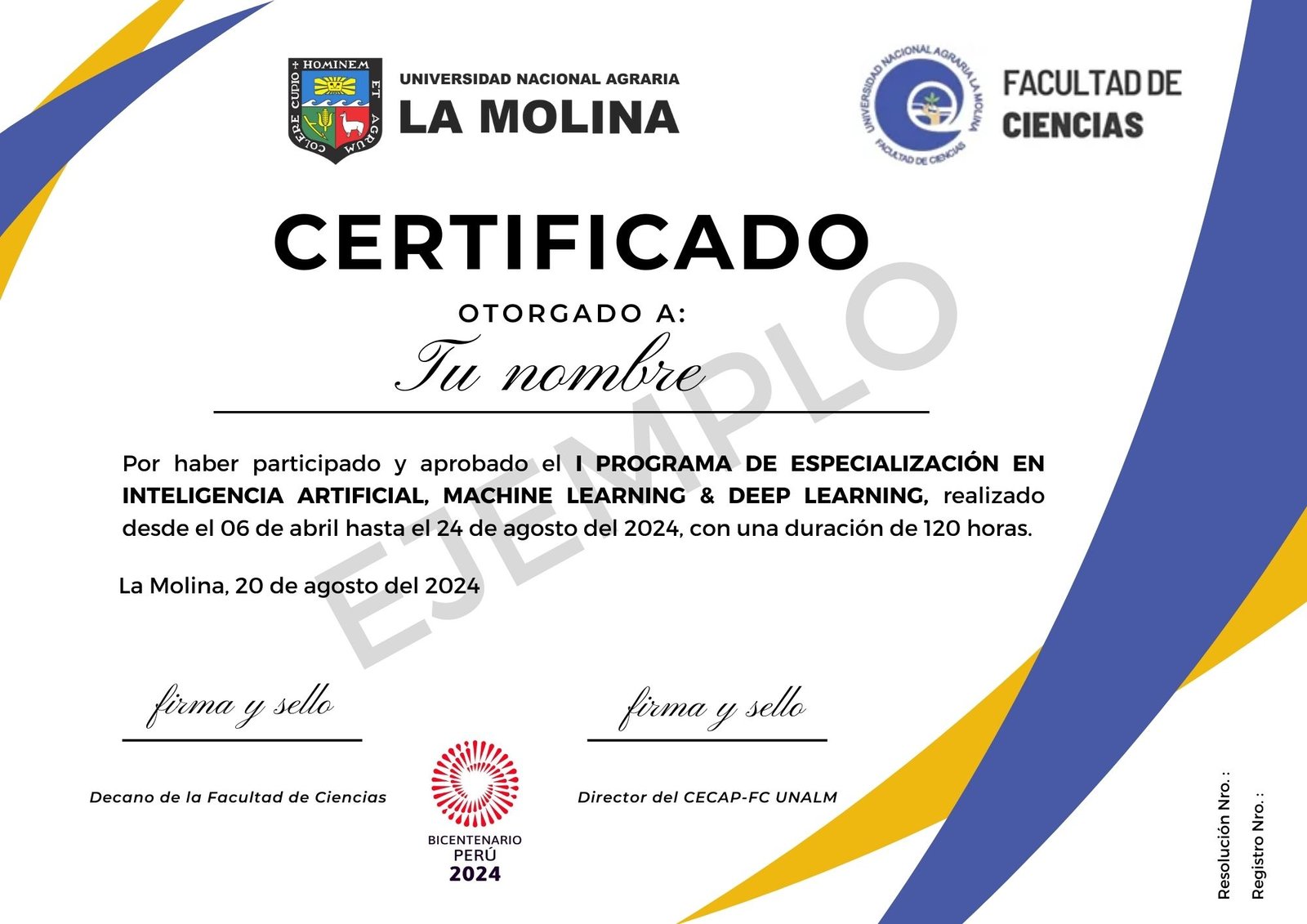 PDE IA ML DP 120HRS